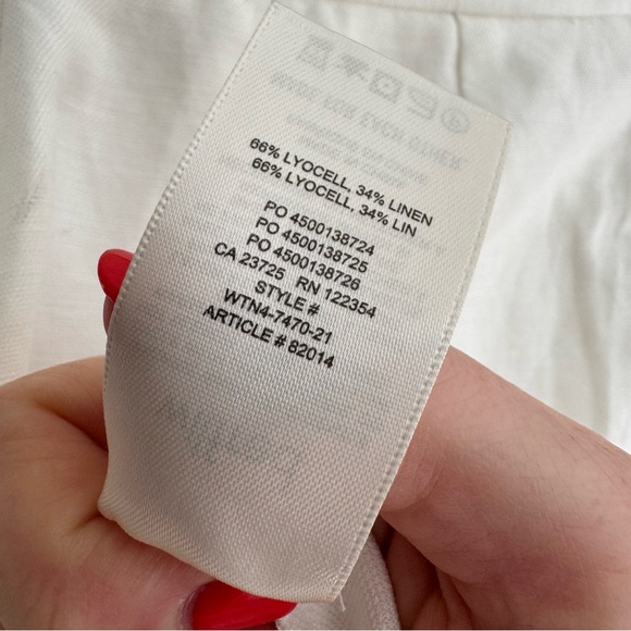 Aritzia Wilfred Patio Linen Mini Skirt - Picture 10 of 11